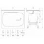 Ванна ВИЗ REIMAR 150x70x40 (RV-150) белый