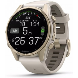 Смарт-часы Garmin fenix 8 43mm (010-02903-11) золотистый (1 ремешок)