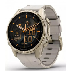 Смарт-часы Garmin fenix 8 43mm (010-02903-40) бежевый (1 ремешок)