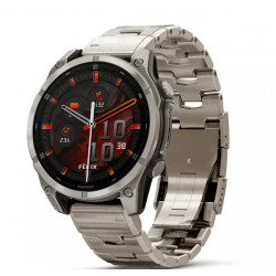 Смарт-часы Garmin fenix 8 47mm (010-02904-40) серебристый (1 ремешок)