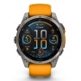 Спортивные часы Garmin fenix 8 AMOLED Sapphire 47 мм (010-02904-11) серебристый