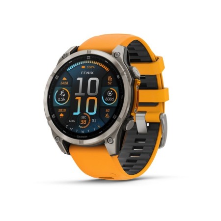 Спортивные часы Garmin fenix 8 AMOLED Sapphire 47 мм (010-02904-11) серебристый