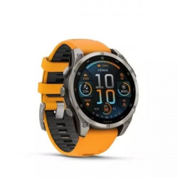 Смарт-часы Garmin fenix 8 47mm (010-02904-11) оранжевый (1 ремешок)