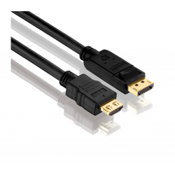 Кабель DisplayPort - HDMI PureLink (PI5100-010) 1 м черный