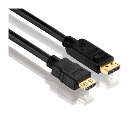 Кабель DisplayPort - HDMI PureLink (PI5100-010) 1 м черный