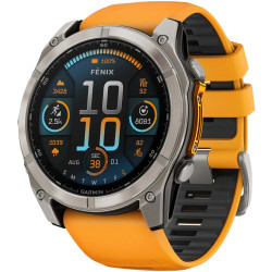 Смарт-часы Garmin fenix 8 51mm (010-02905-11) оранжевый (1 ремешок)