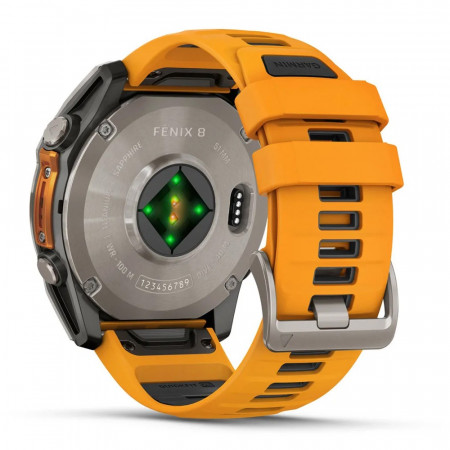 Смарт-часы Garmin fenix 8 51mm (010-02905-11) оранжевый (1 ремешок)