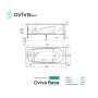 Ванна OVIVA Base mini 150х70 (4607152362916) белый