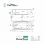 Ванна OVIVA Base mini 170х70 (4607152362930) белый