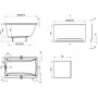 Ванна RAVAK CLASSIC 150x70 N (C521000000) белая