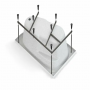 Ванна Cersanit JOANNA 150x95 (63336) белый