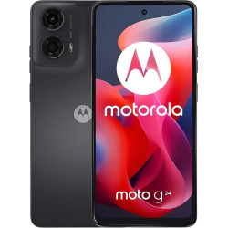 Смартфон Motorola Moto G24 (PB170000TN) (NFC) 8 ГБ/128 ГБ черный (Matte Charcoal)