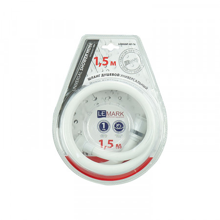 Шланг для душа Lemark TURN-FREE (LE8026P-White) белый