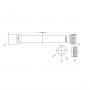 Шланг для душа Lemark TURN-FREE (LE8026P-White) белый