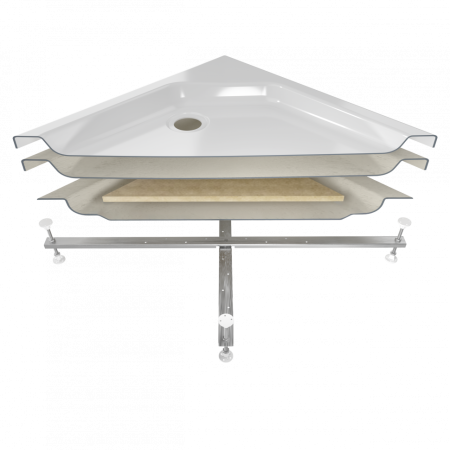 Душевой поддон Triton ПД27 ДК (Щ0000050808) белый