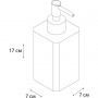 Диспенсер для жидкого мыла Fixsen Tomy FX-231-1 белый