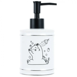 Диспенсер для жидкого мыла Fixsen Teddy FX-600-1 белый