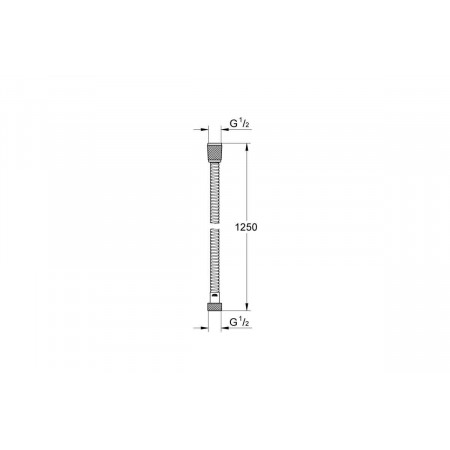 Шланг для душа GROHE Relexaflex Long-Life (28142002) хром