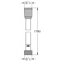 Шланг для душа GROHE Relexaflex TwistStop (28410002) хром