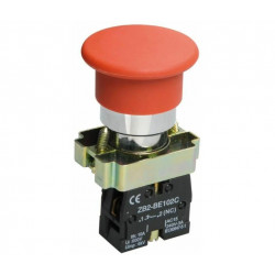Пост кнопочный IEK LAY5-BC42 (NC) красный