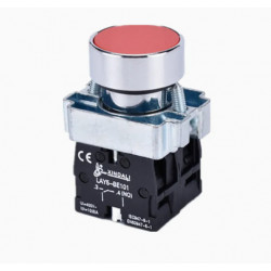Пост кнопочный IEK LAY5-BA45(NO+NC) красный