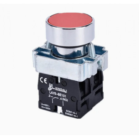 Пост кнопочный IEK LAY5-BA45(NO+NC) красный