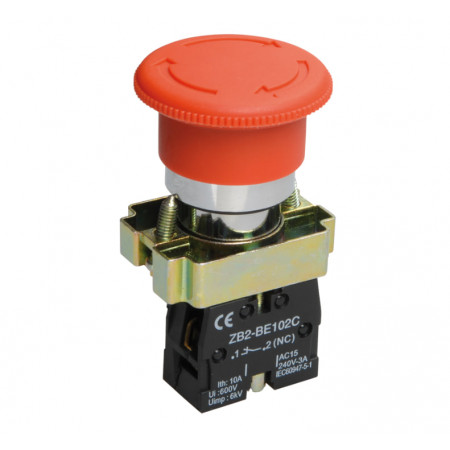 Пост кнопочный IEK LAY5-BS542 красный