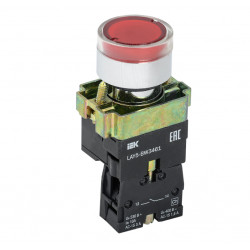 Пост кнопочный IEK LAY5-BW3461 красный