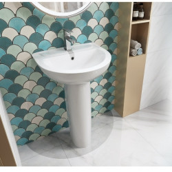 Раковина Central Asia Ceramic ZP 005 (ZP005) белый