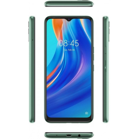 Tecno SPARK 7 (KF6n) (NFC) 4 ГБ/64 ГБ зеленый (Spruce Green)