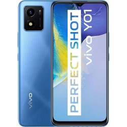 Смартфон Vivo Y01 (V2118) 2 ГБ/32 ГБ голубой (Sapphire Blue)