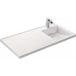 Раковина Aquaton Лондри правая (1A72223KLH010) белый