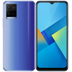 Смартфон Vivo Y21 (V2111) (NFC) 4 ГБ/64 ГБ синий (Metallic Blue)