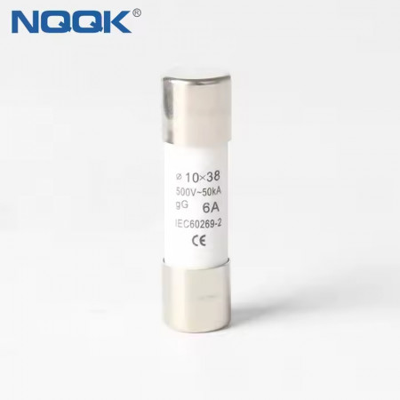 Предохранитель цилиндрический R015 6A белый