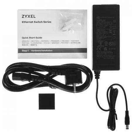 Коммутатор Zyxel GS1900-10HP (GS1900-10HP-EU0102F) черный
