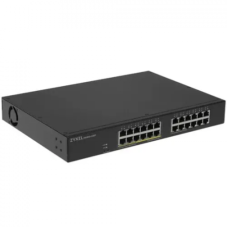 Коммутатор Zyxel GS1900-24EP (GS1900-24EP-EU0101F) черный