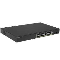 Коммутатор Zyxel GS1900-24HPv2 (GS190024HPV2-EU0101F) черный