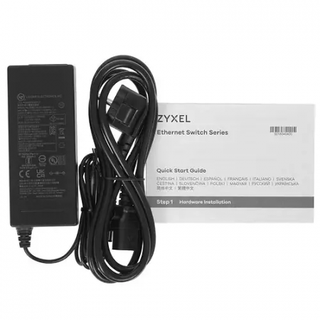 Коммутатор Zyxel GS1900-8HP (GS1900-8HP-EU0103F) черный