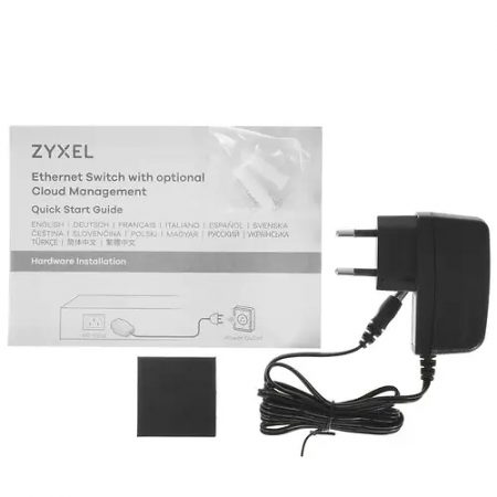 Коммутатор Zyxel NebulaFlex GS1915-8EP (GS1915-8EP-EU0101F) черный