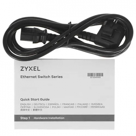 Коммутатор Zyxel GS1900-24 (GS1900-24-EU0102F) черный