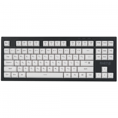 Клавиатура проводная Defender Harpie GK-401 (45401) черно-белый