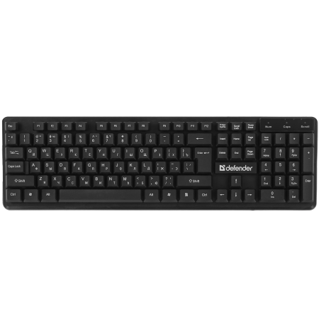 Клавиатура проводная Defender Symbol HB-559 (45559) черный