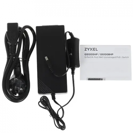 Коммутатор Zyxel GS1008HP (GS1008HP-EU0101F) белый