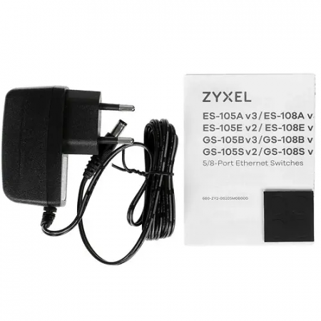 Коммутатор Zyxel GS-108B v5 (GS-108BV5-EU0101F) белый