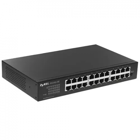 Коммутатор Zyxel GS1100-24E (GS1100-24E-EU0103F) черный