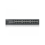 Коммутатор Zyxel GS1100-24E (GS1100-24E-EU0103F) черный
