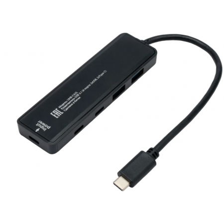 Док-станция Gembird UHB-C425 черный Док-станция Gembird UHB-C425 черный