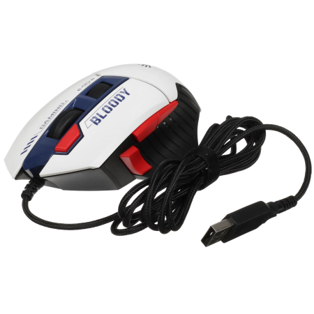 Мышь проводная A4Tech Bloody W95 Max Sports (W95-Max Sports Navy) белый