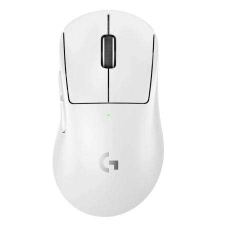 Мышь беспроводная + проводная Logitech PRO X SUPERLIGHT 2 DEX (910-007365) белый