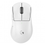 Мышь беспроводная + проводная Logitech PRO X SUPERLIGHT 2 DEX (910-007365) белый